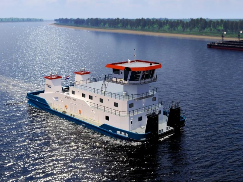 River Transport Services - Unique pusher boat services for Danube transport